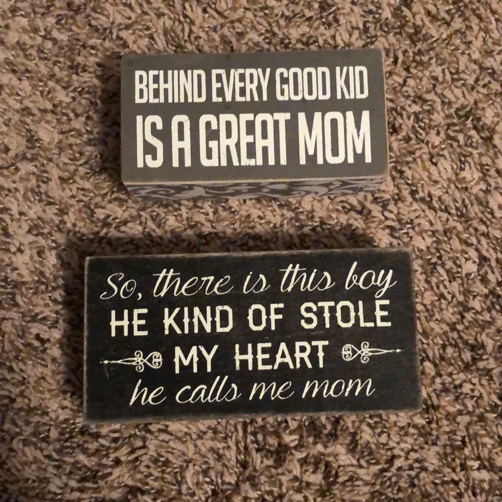 2 for 1 wooden sign deal!
